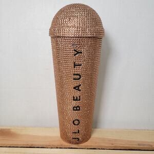 RARE JLO Beauty Gold Bling Tumbler w/ Dome Lid (NO Straw)